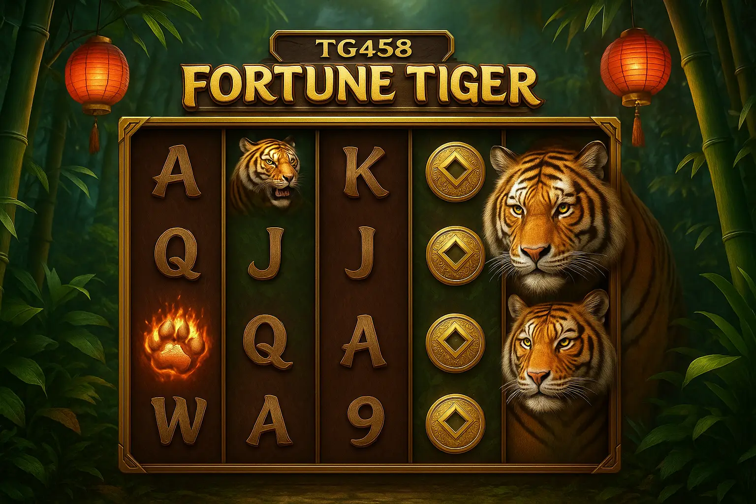 Fortune Tiger é um jogo imperdível no TG458 Casino
