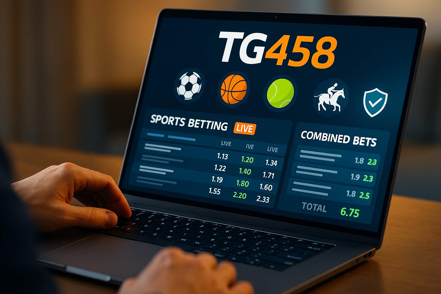 Apostas esportivas no cassino online TG458