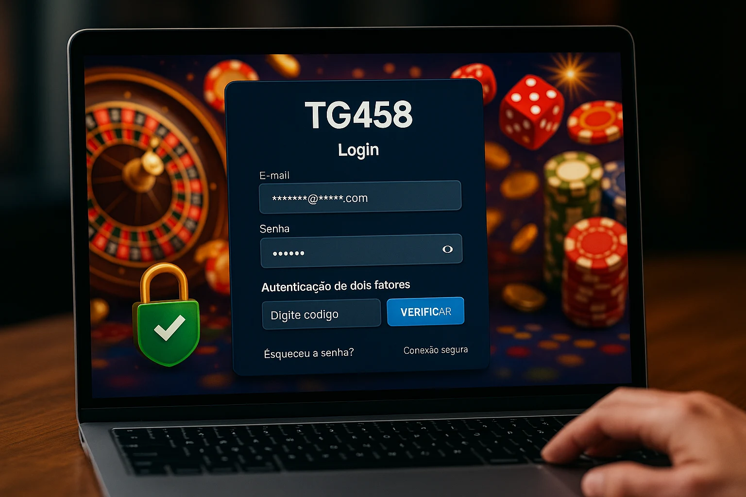 Não Perca tempo, o rRgistro na site TG458